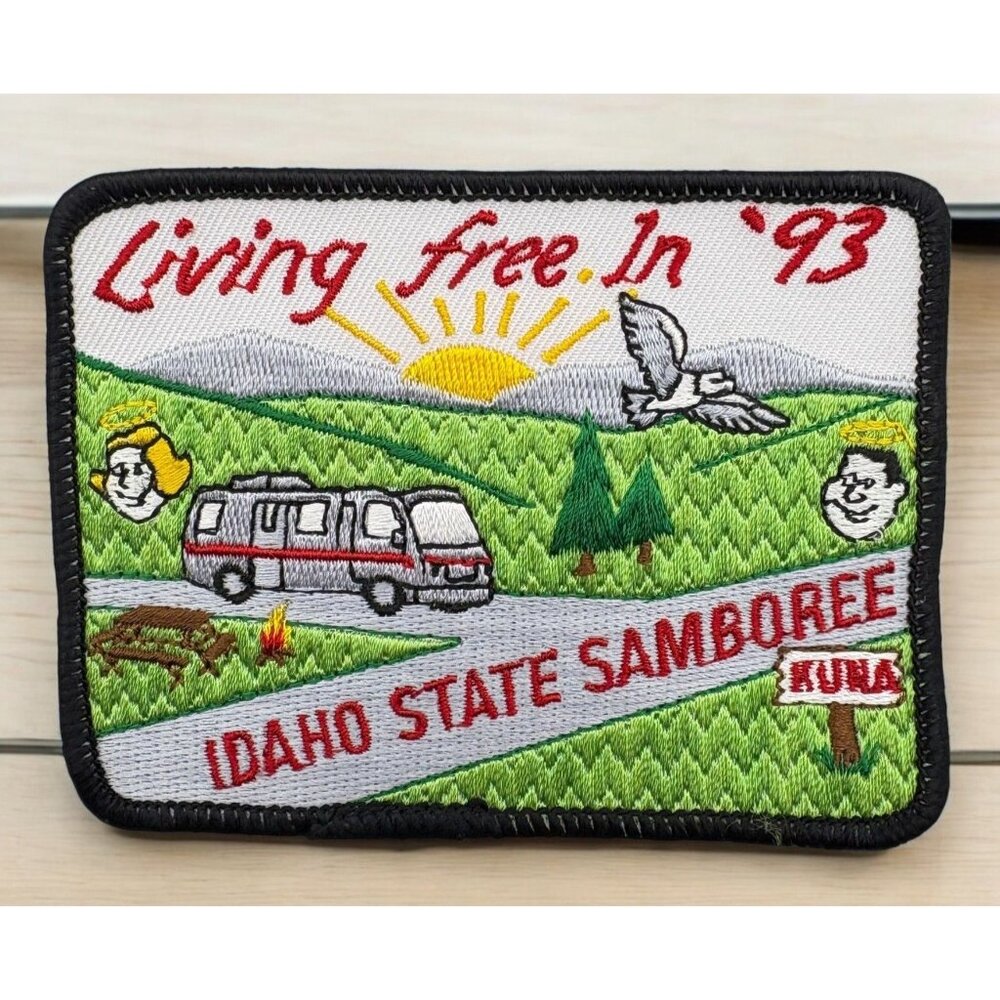 Good Sam Club Patch Idaho State Samboree 93 Kuna ID RV Travel Living Free